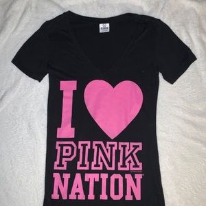 PINK Nation V-neck Shirt
